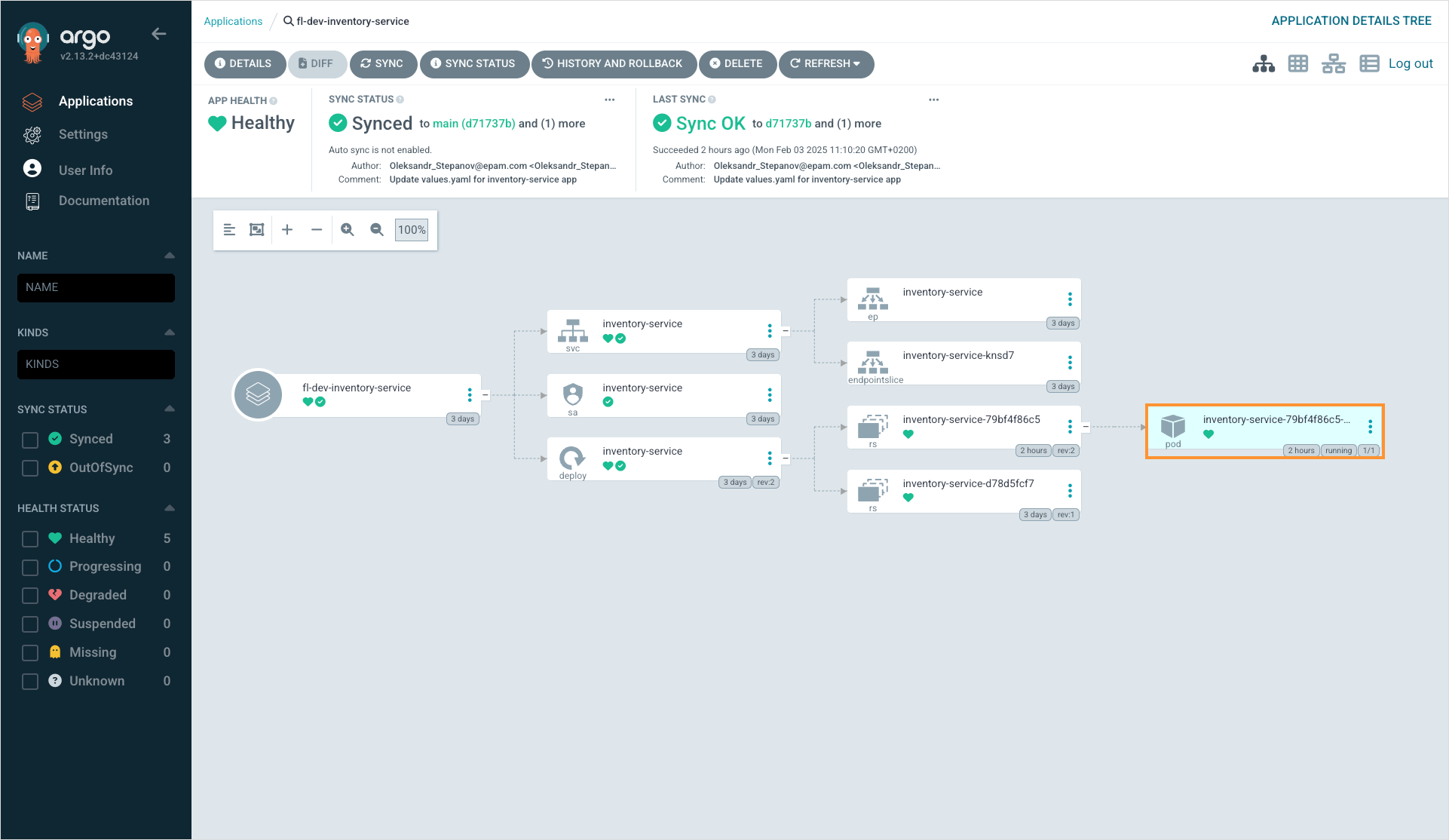 Enable values override option