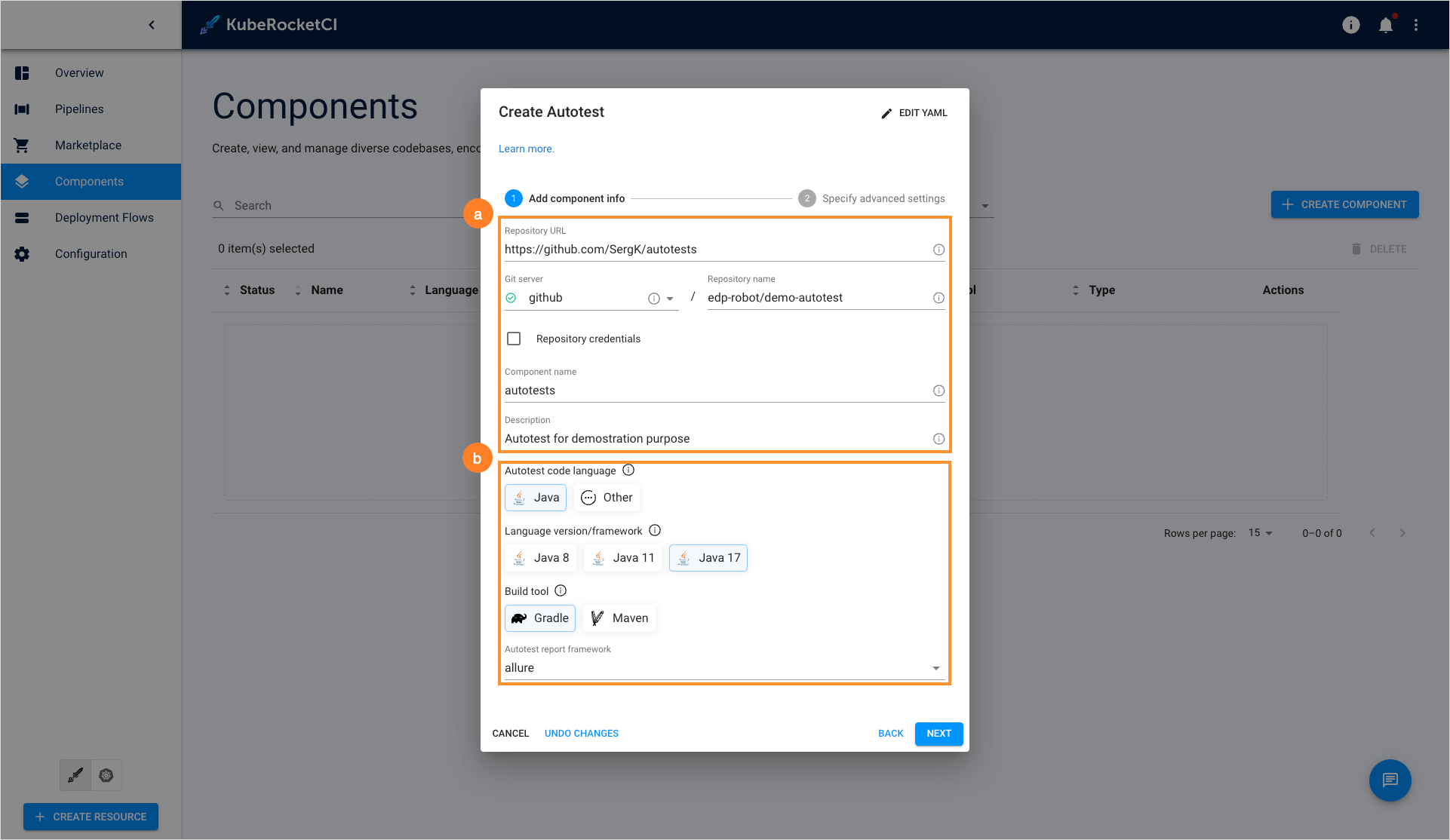 Clone autotest