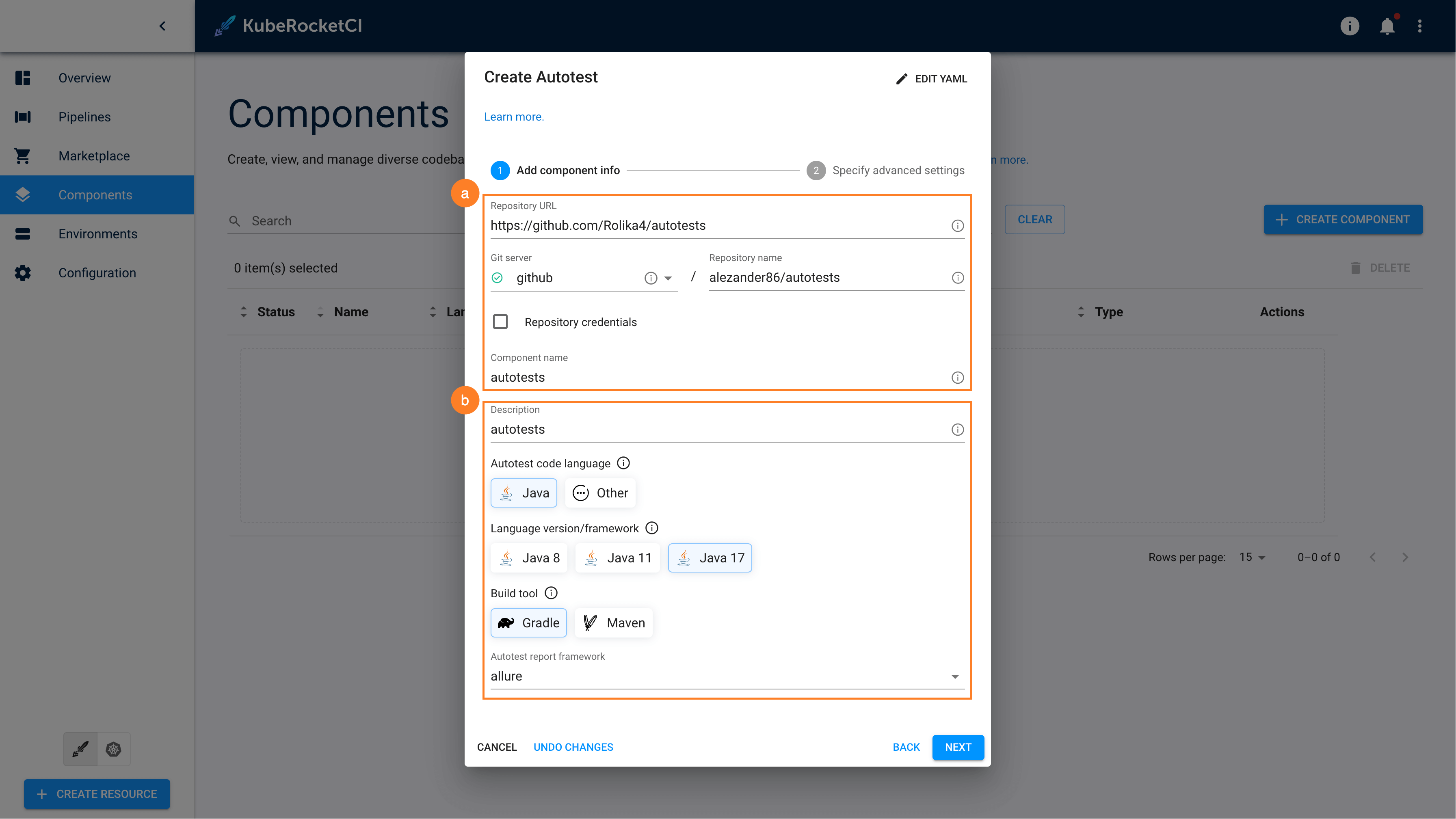 Clone autotest