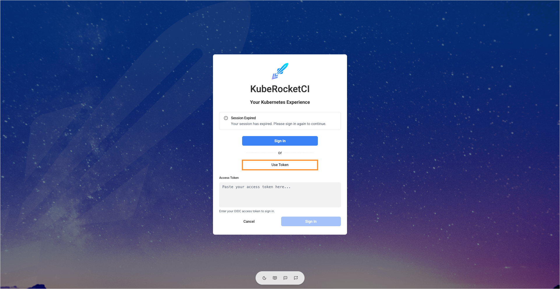 Portal login menu Portal login menu