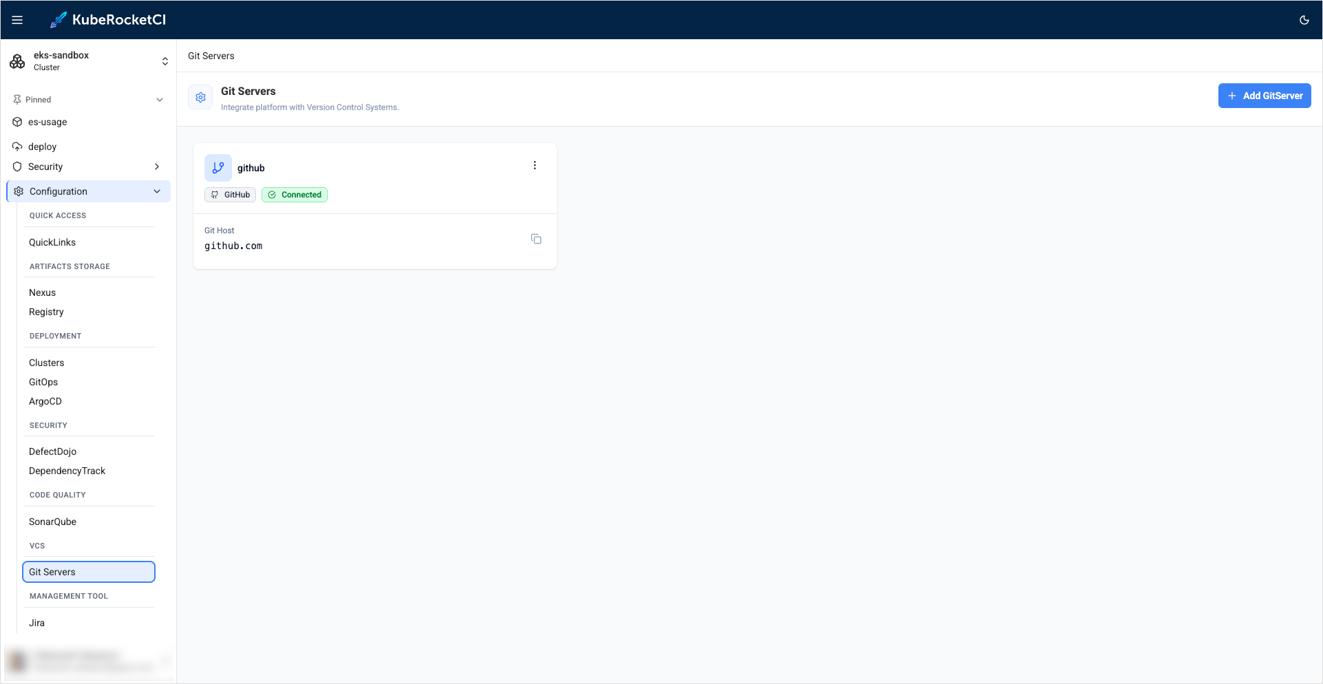 Git Server configuration Git Server configuration
