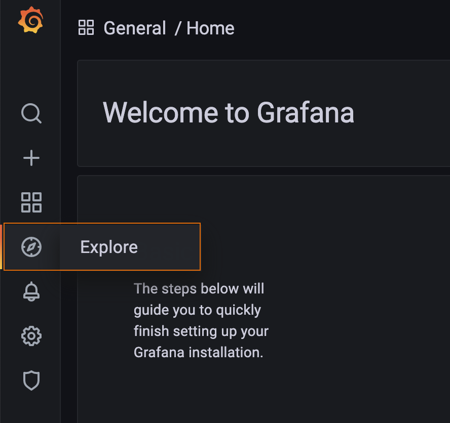 Grafana explore