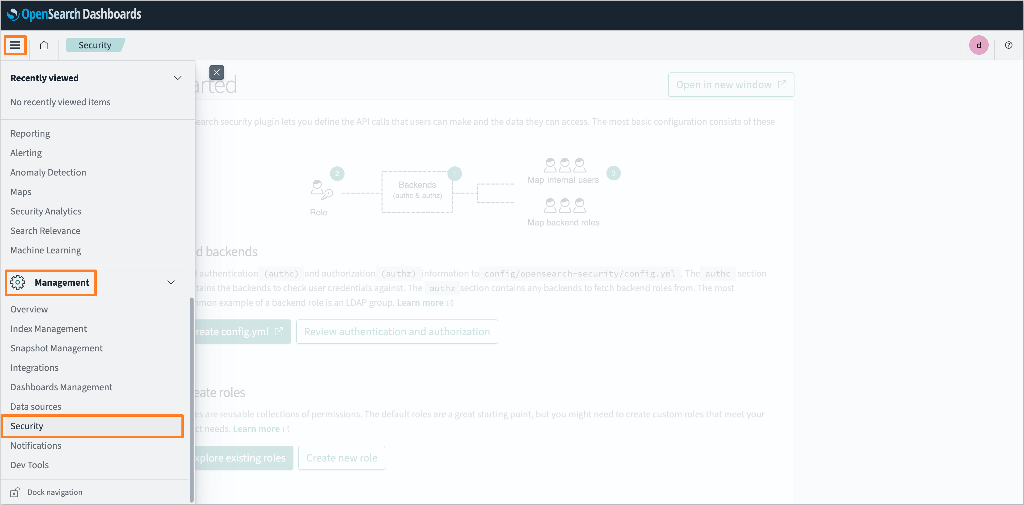 OpenSearch Security