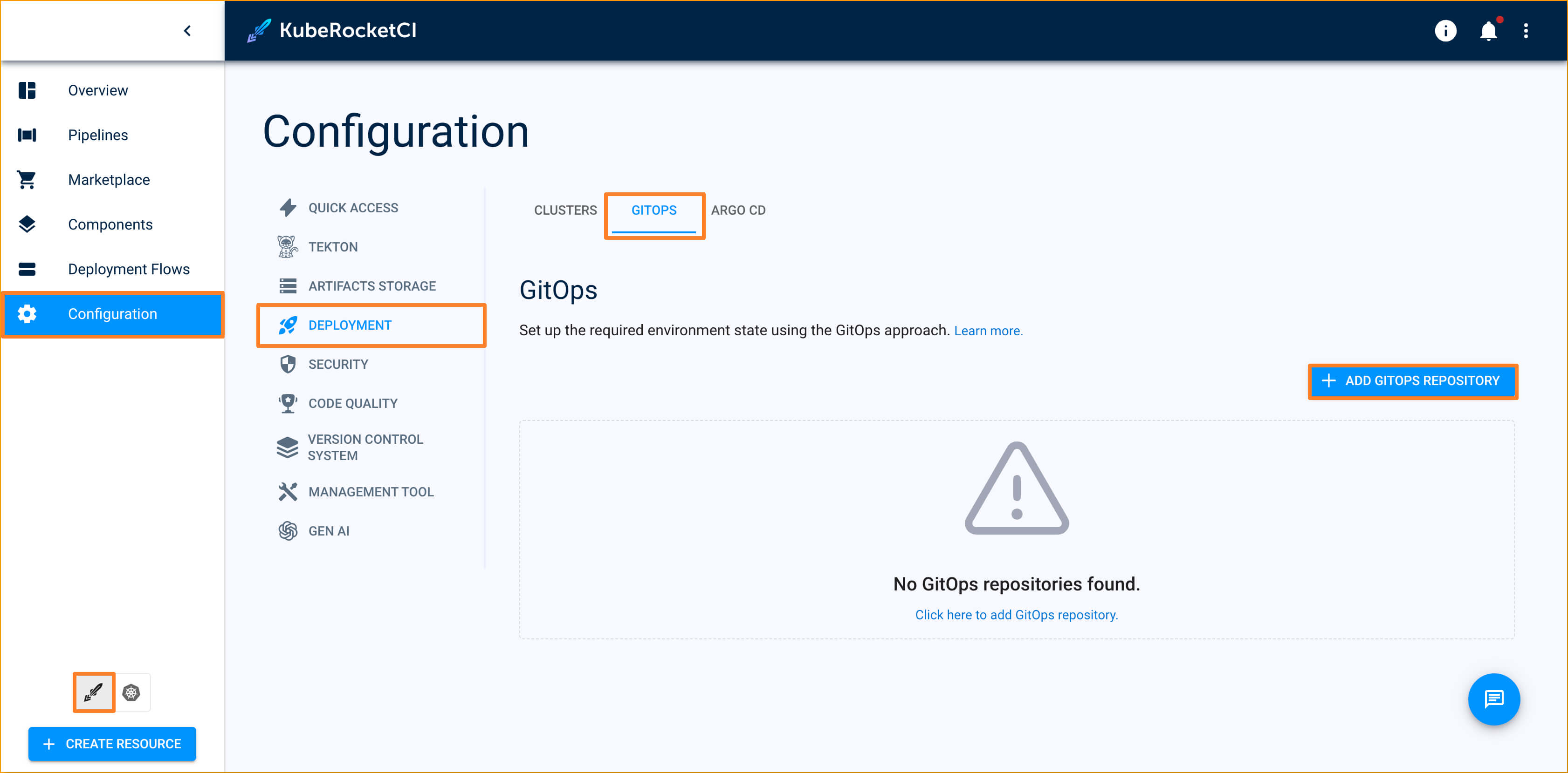 Create GitOps Repository