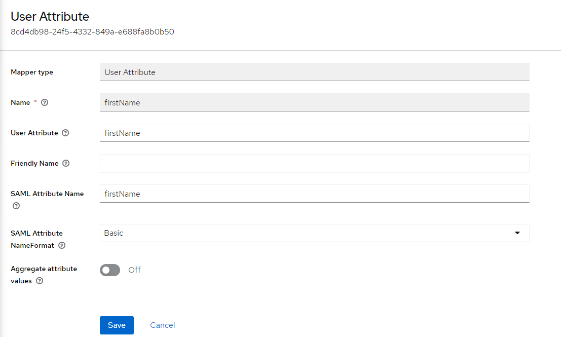 User mapper sample